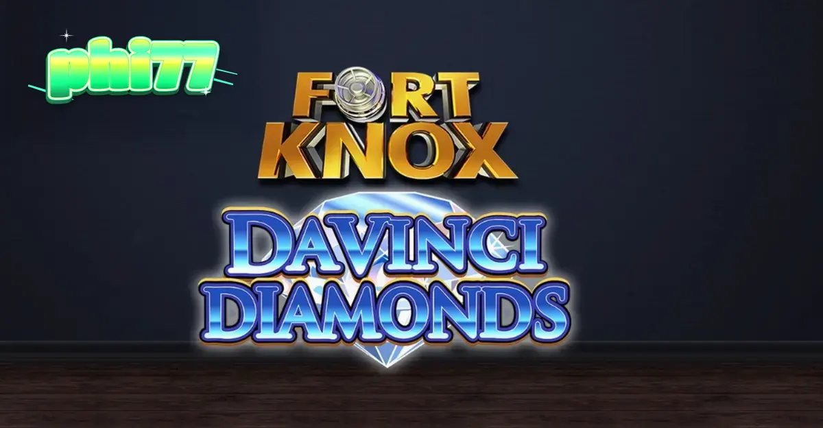 Fort Knox Da Vinci Diamonds mobile gameplay interface
